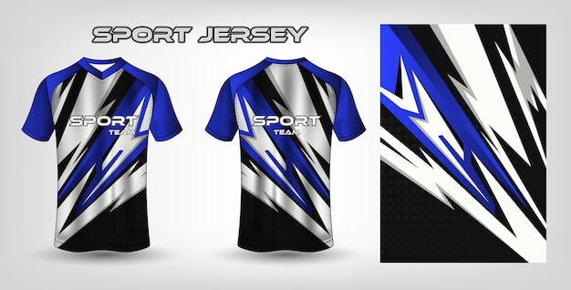 Plantilla de textil de tela de diseño de jersey deportivo