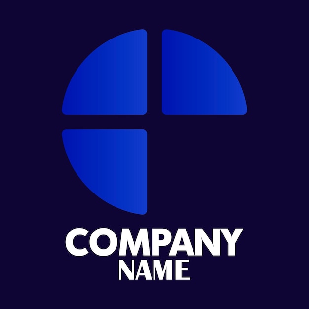 Plantilla universal para el logotipo de la empresa. ilustración vectorial