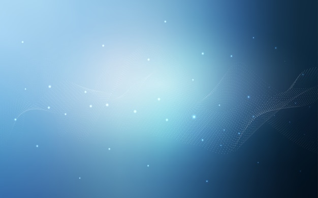 Plantilla de vector AZUL claro con círculos