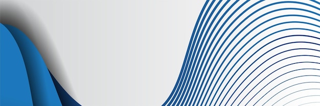 Plantilla de vector de conferencia. Fondo azul punteado abstracto para invitación a conferencia de TI, reunión de negocios. Banner para anuncio en redes sociales.