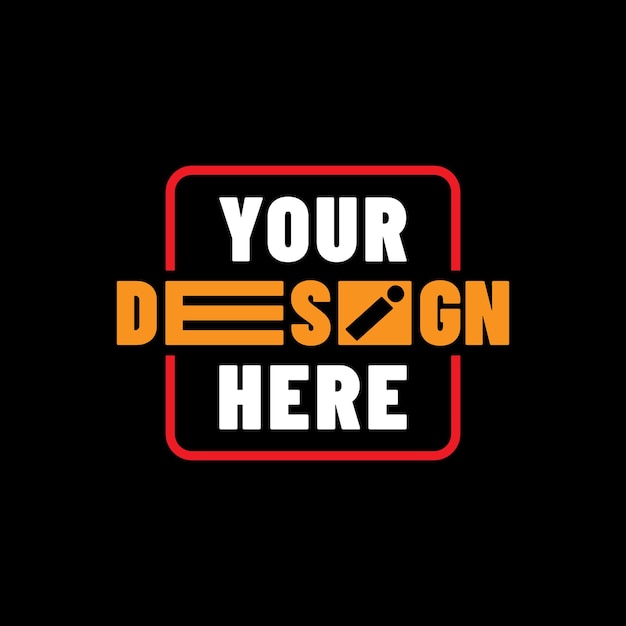 plantilla de vector de diseño de camiseta