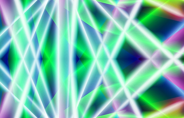 Plantilla de vector de diseño de fondo de estilo abstracto de color verde de forma personalizada creativa realista de estilo isométrico moderno geométrico