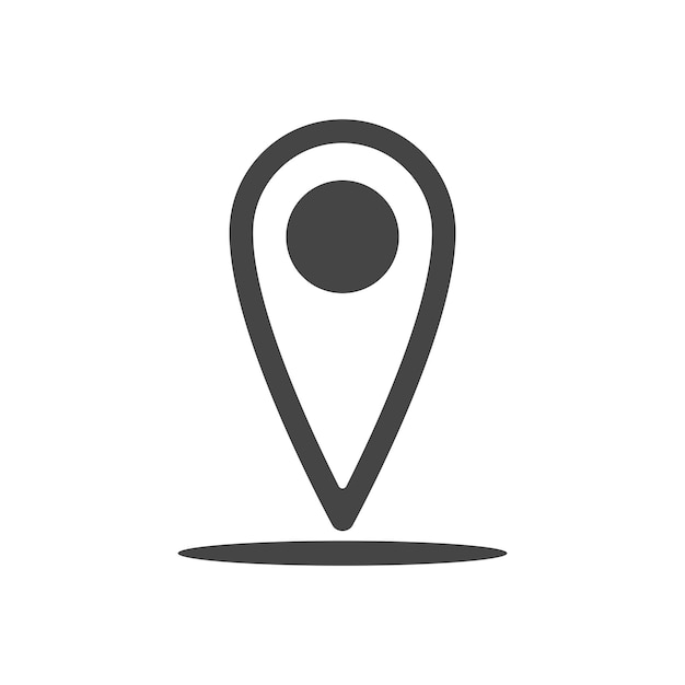 plantilla de vector de diseño de icono de ubicación