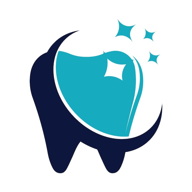 Plantilla de vector de diseño de logotipo dental Logotipo de dentista creativo Logotipo de vector de clínica dental