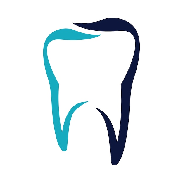 Plantilla de vector de diseño de logotipo dental Logotipo de dentista creativo Logotipo de vector de clínica dental