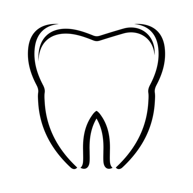 Plantilla de vector de diseño de logotipo dental Logotipo de dentista creativo Logotipo de vector de clínica dental