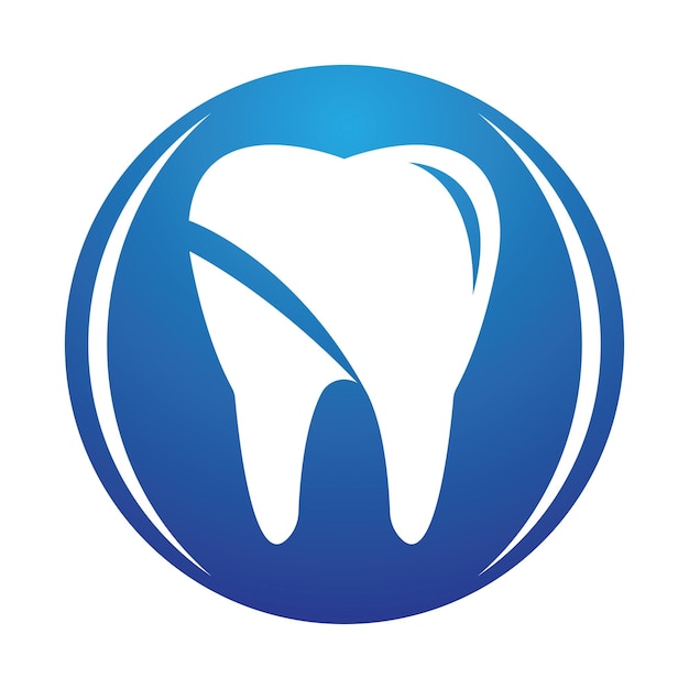 Plantilla de vector de diseño de logotipo dental Logotipo de dentista creativo Logotipo de vector de clínica dental
