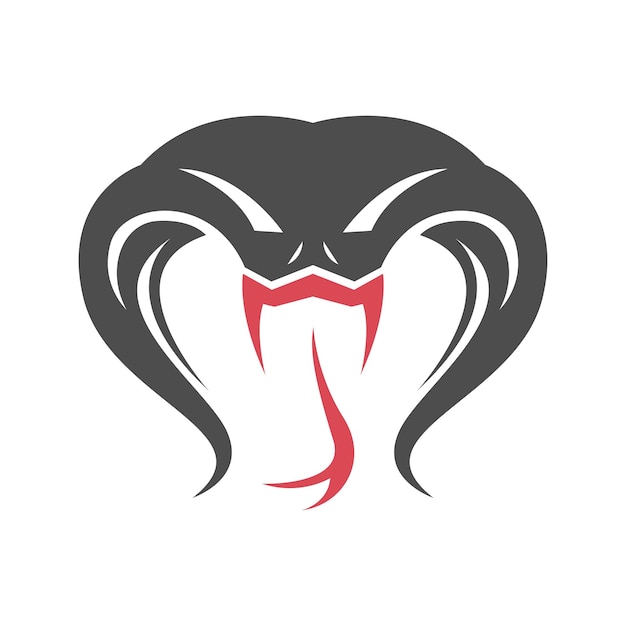 Plantilla de vector de diseño de logotipo de icono de serpiente