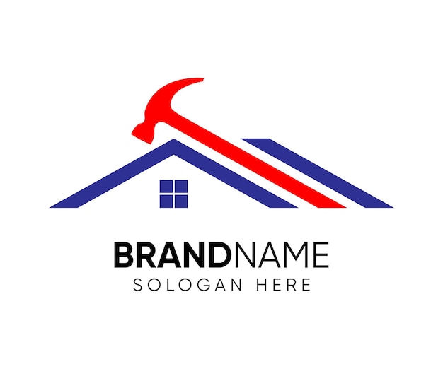 Plantilla de vector de diseño de logotipo inmobiliario