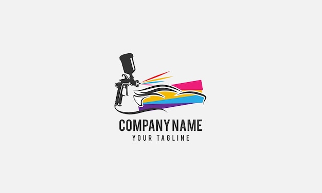 Plantilla de vector de diseño de logotipo de lavado de coches