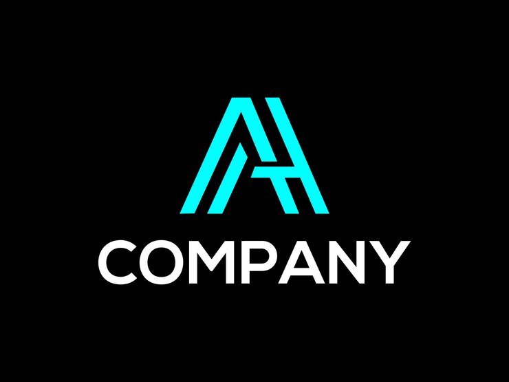Plantilla de vector de diseño de logotipo de letra a moderna
