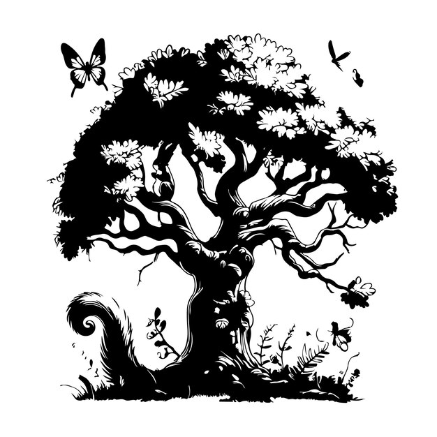 plantilla de vector de flores