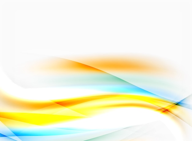 Plantilla de vector de fondo abstracto de onda