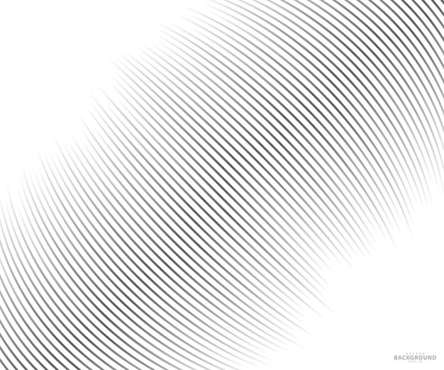 plantilla de vector de fondo abstracto para sus ideas líneas monocromáticas textura líneas onduladas textura