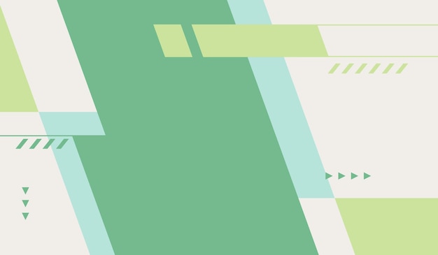 Plantilla de vector de fondo geométrico abstracto