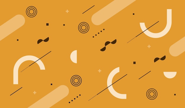 plantilla de vector de fondo geométrico abstracto