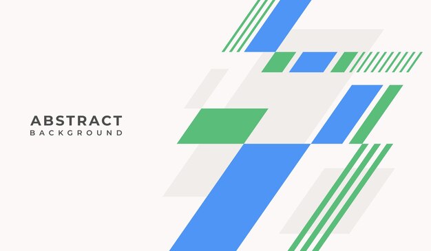 Plantilla de vector de fondo geométrico abstracto