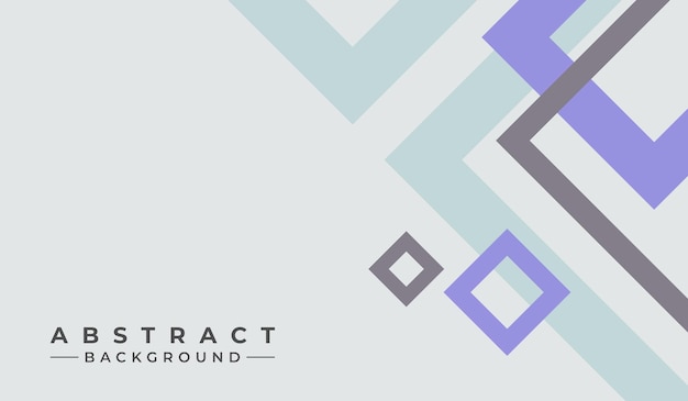 Plantilla de vector de fondo geométrico abstracto