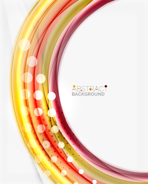 Plantilla de vector de fondo de remolino borroso