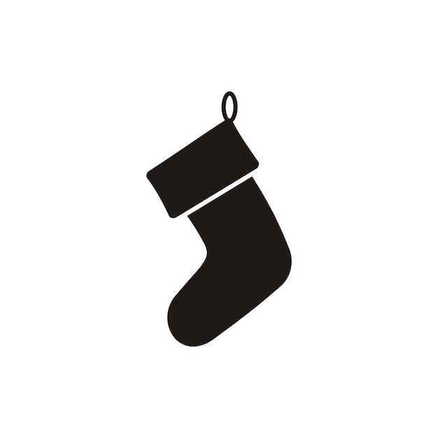 Plantilla de vector de icono de decoración de Navidad