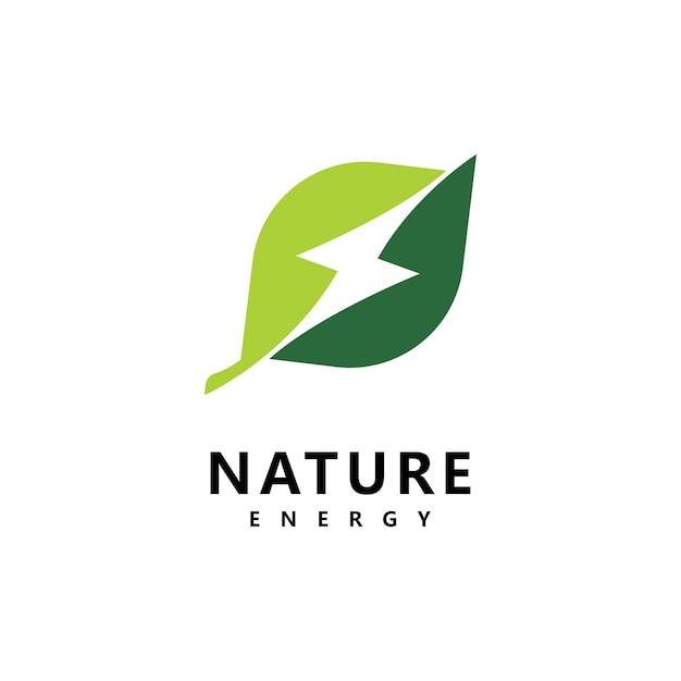 Plantilla de vector de logotipo de ecol energy