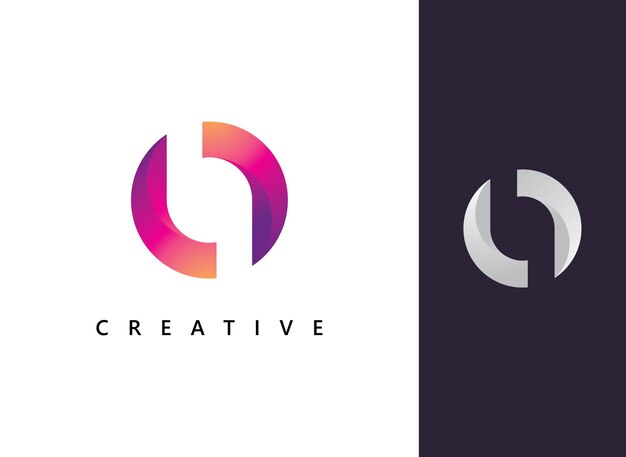 Plantilla de vector de logotipo de letra O Logotipo de círculo creativo Diseño de logotipo inicial de letra