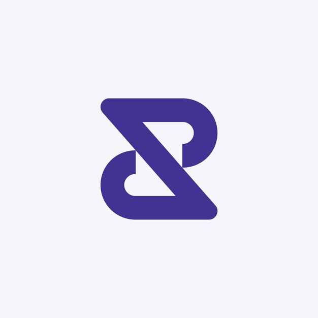 Plantilla de vector de logotipo de letra S Diseño de logotipo inicial de letra S creativa
