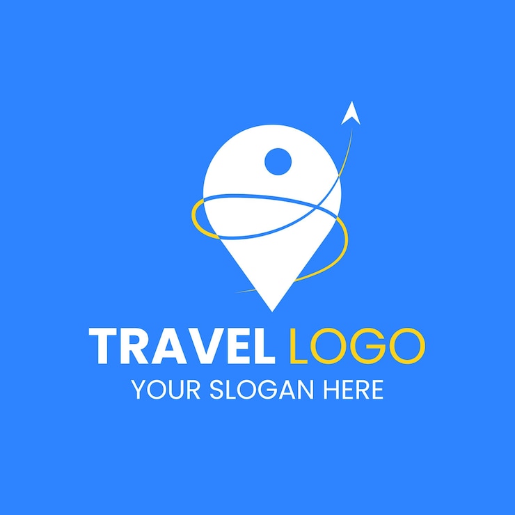 Vector plantilla de vector de logotipo de viaje