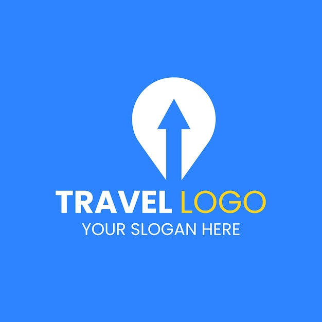 Plantilla de vector de logotipo de viaje