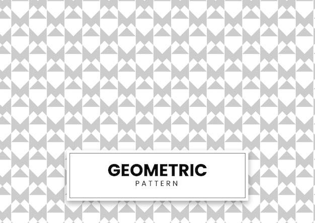 Plantilla de vector de patrón moderno geométrico simple