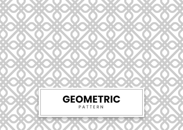 Plantilla de vector de patrón moderno geométrico simple