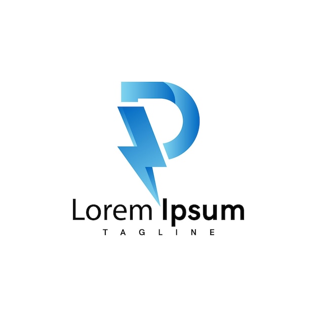 Plantilla de vector premium de logotipo de letra r