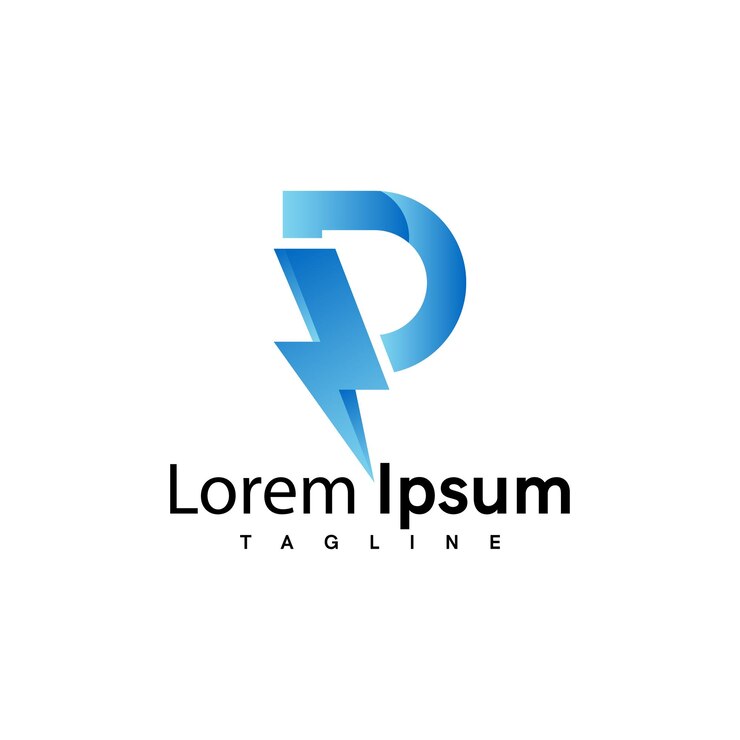 Plantilla de vector premium de logotipo de letra r