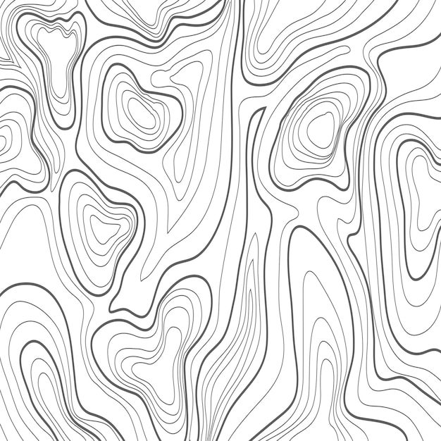 Plantilla de vectores de contorno de textura de madera