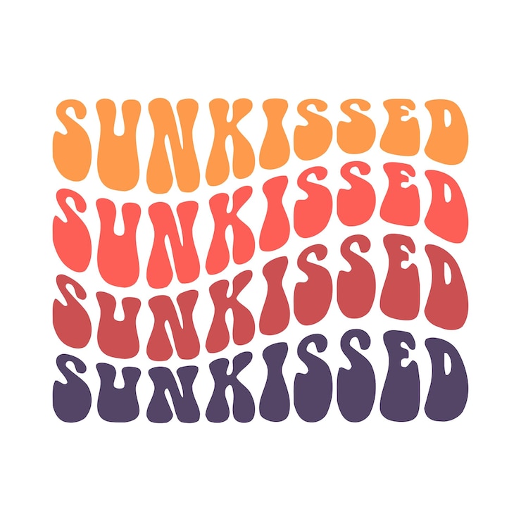 plantilla vectorial de diseño de camisetas de tipografía SVG de verano