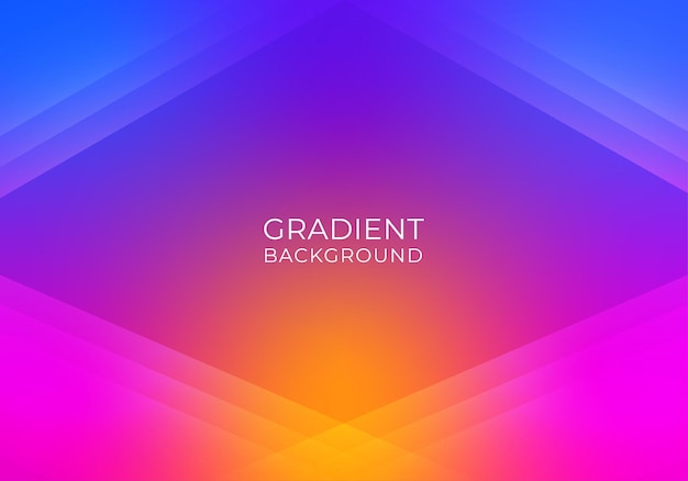 una plantilla vectorial de diseño de gradiente