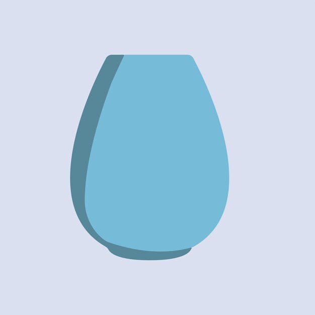 plantilla vectorial de diseño de icono de jarrón