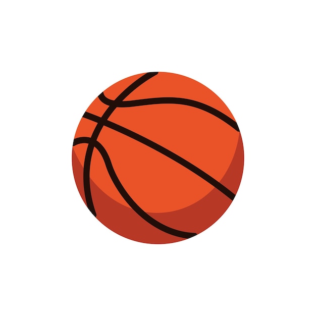 plantilla vectorial de diseño de iconos de baloncesto