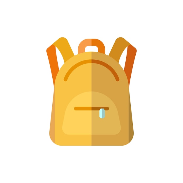 plantilla vectorial de diseño de iconos de bolsas escolares