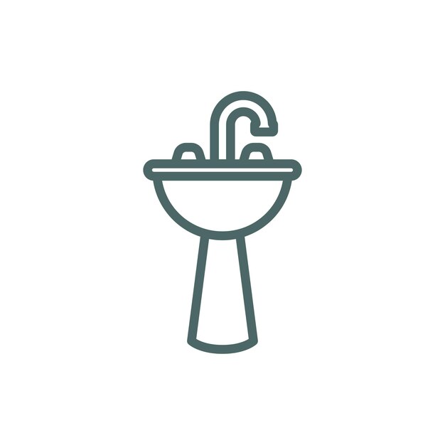 plantilla vectorial de diseño de iconos de tazón