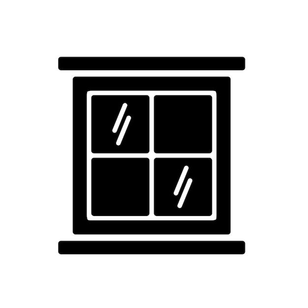 plantilla vectorial de diseño de iconos de ventanas