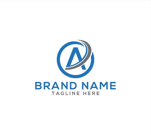 Una plantilla vectorial de diseño de letras de logotipo