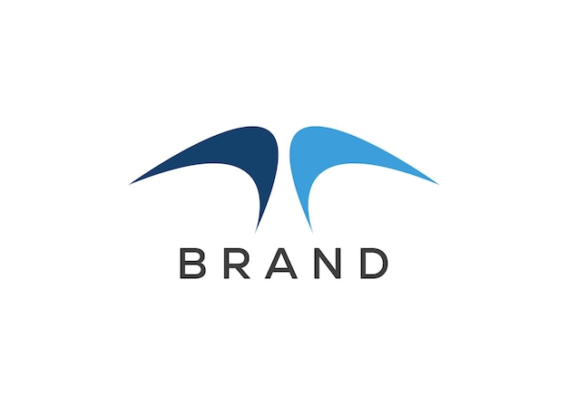 Plantilla vectorial de diseño de logotipo abstracto