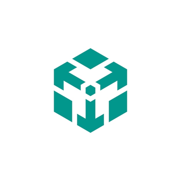 Plantilla vectorial de diseño de logotipo aislada en fondo blanco