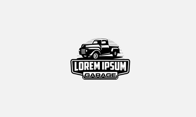 plantilla vectorial de diseño de logotipo automotriz