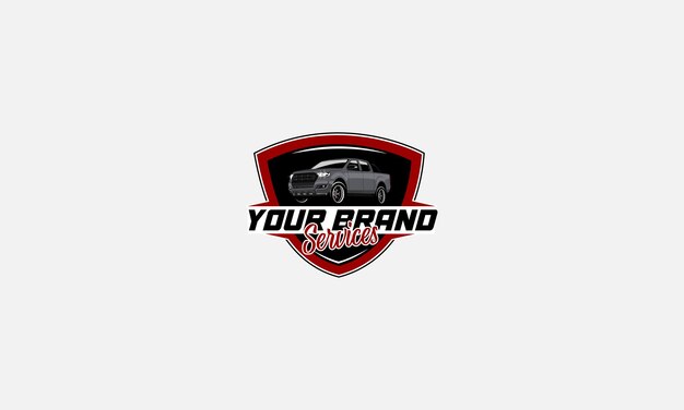 plantilla vectorial de diseño de logotipo automotriz