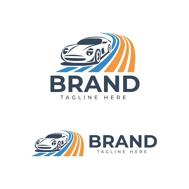 plantilla vectorial de diseño de logotipo de automóvil