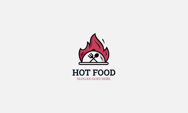 plantilla vectorial de diseño de logotipo de barbacoa