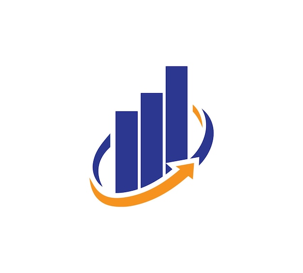 plantilla vectorial de diseño de logotipo financiero