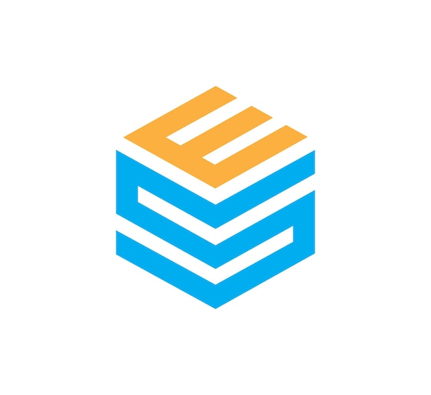 plantilla vectorial de diseño del logotipo de la letra inicial